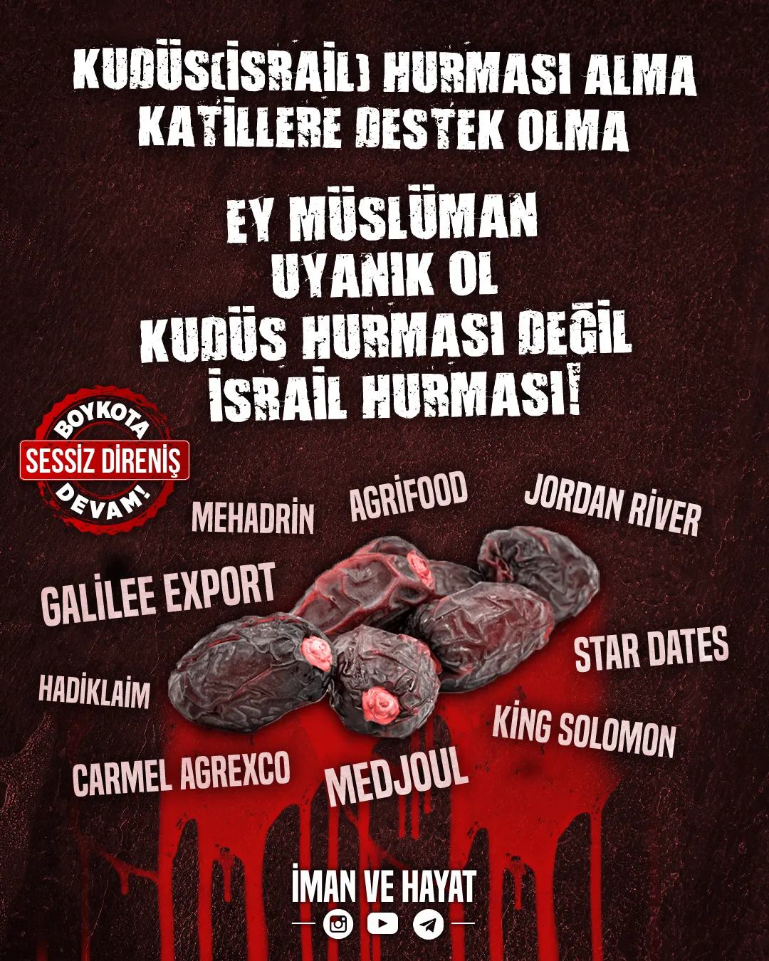 hurma boykot